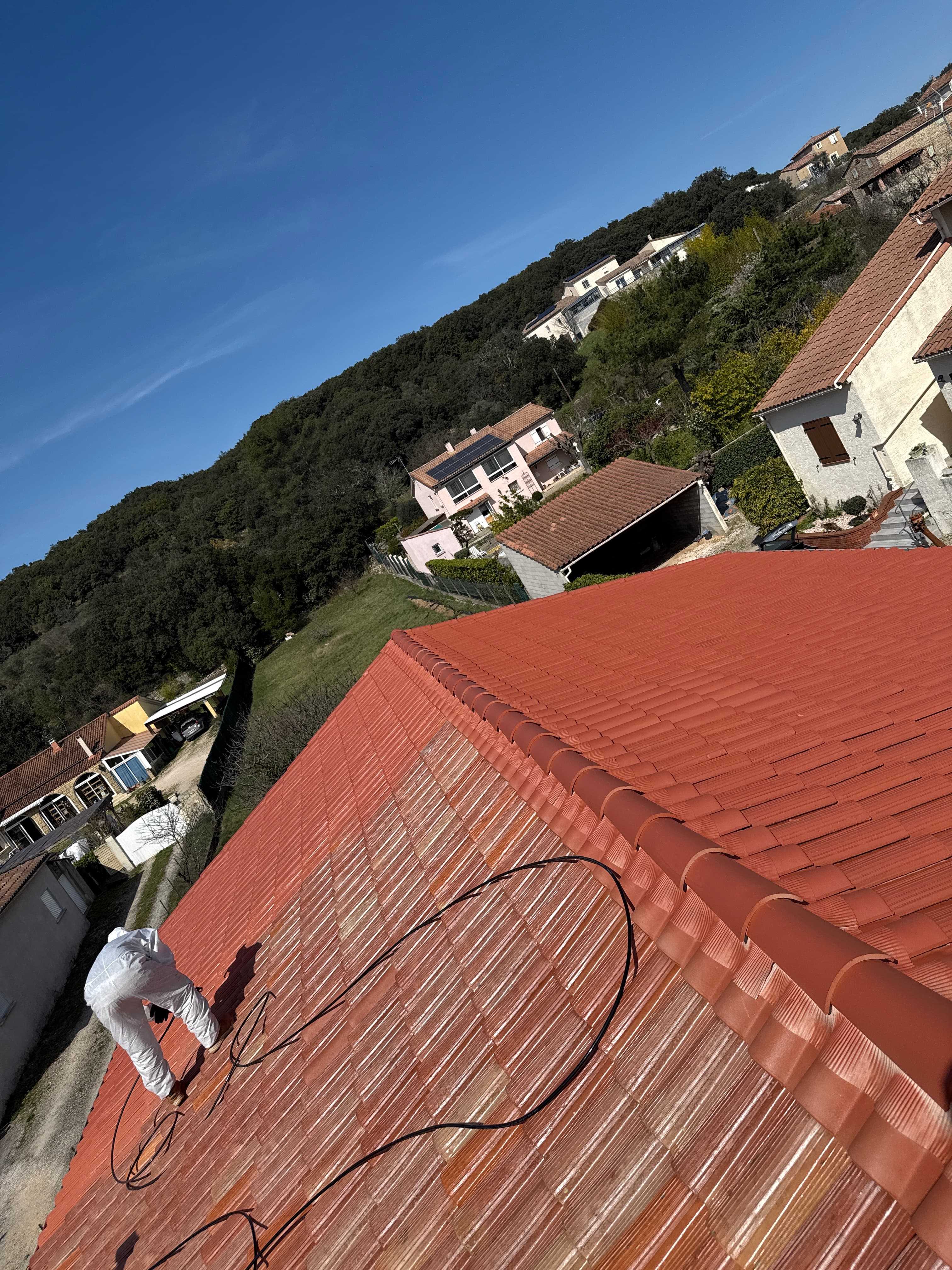 Chantier Handermarck réfection toiture - Handermarck